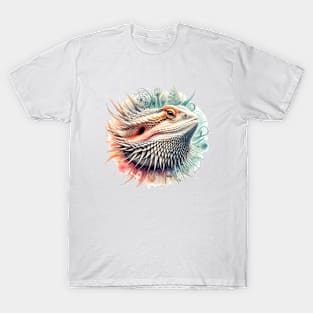 Bearded Dragon watercolor T-Shirt